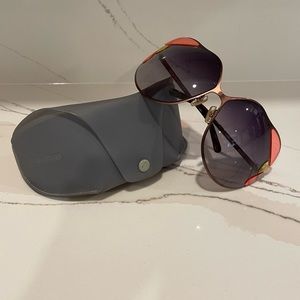 Vintage MIU MIU stained glass oversized sunglasses. Never worn!